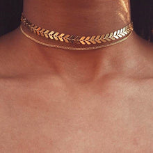 Load image into Gallery viewer, Multi Arrow Choker Necklace