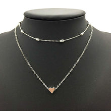 Load image into Gallery viewer, heart beads necklace