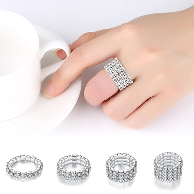 Silver Color Elastic Ring