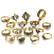 Load image into Gallery viewer, Pearl Love Ring Set