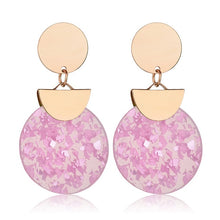 Load image into Gallery viewer, Round Print Earring