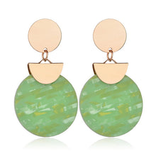 Load image into Gallery viewer, Round Print Earring