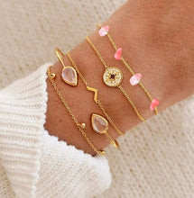 Load image into Gallery viewer, Heart Pearl Love Crystal Bracelets