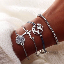 Load image into Gallery viewer, Leaf Love Letter Shell Hand Bracelet