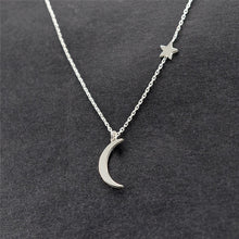 Load image into Gallery viewer, Gold Moon Necklaces