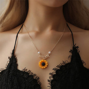 Gold Moon Necklaces