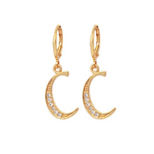 Load image into Gallery viewer, Alphabet Letter A-Z CZ Earring