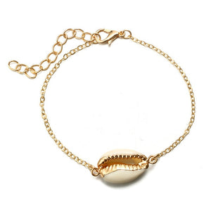 Gold Color Shell Bracelet