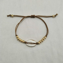 Load image into Gallery viewer, Gold Color Shell Bracelet
