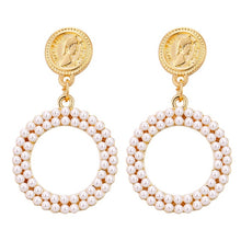 Load image into Gallery viewer, Gold  Heart Earring