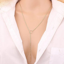 Load image into Gallery viewer, Fashion Long Eight cross Necklace