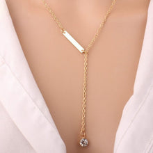 Load image into Gallery viewer, Fashion Long Eight cross Necklace
