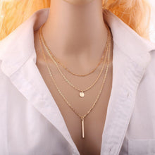 Load image into Gallery viewer, Fashion Long Eight cross Necklace